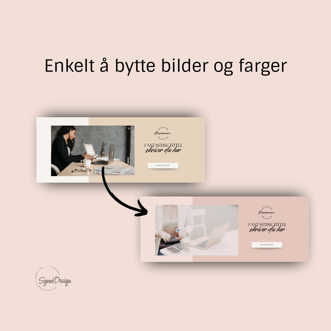 5 Facebook coverbilder Beige